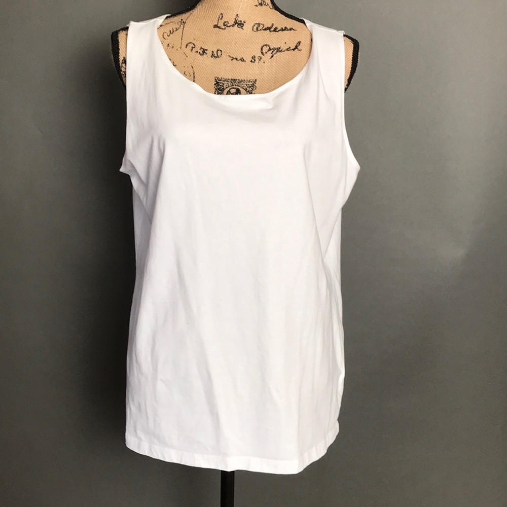 Sojo White Tank XL NWOT never worn